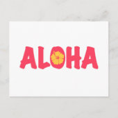 Aloha Briefkaart (Voorkant)