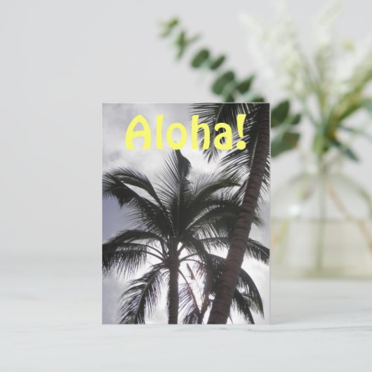 Aloha briefkaart (Staand voorkant)