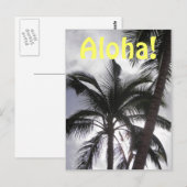Aloha briefkaart (Voorkant / Achterkant)
