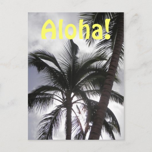 Aloha briefkaart (Voorkant)