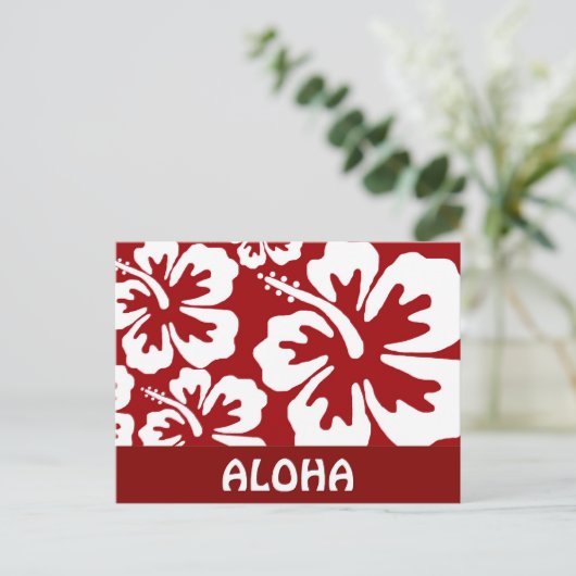 Aloha Briefkaart (Staand voorkant)