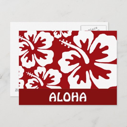 Aloha Briefkaart (Voorkant / Achterkant)