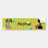 Aloha Bumpersticker (Voorkant)