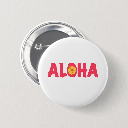 Aloha Button (Voorkant /achterkant)