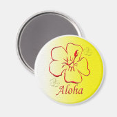 Aloha Button kopie Magneet (Voorkant / Achterkant)