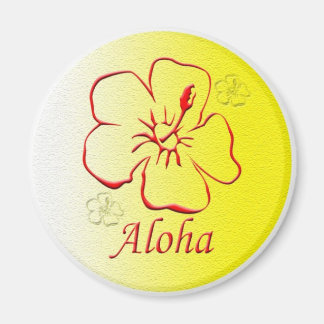 Aloha Button kopie Magneet