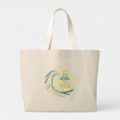 Aloha Canvas tas Ik heb alleen maar Aloha en de Be (Achterkant)