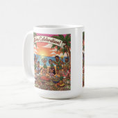 Aloha Celebration Koffiemok (Voorkant links)