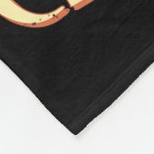 Aloha Christmas Santa Claus Surfing Hawaiian Mele  Fleece Deken (Hoek)