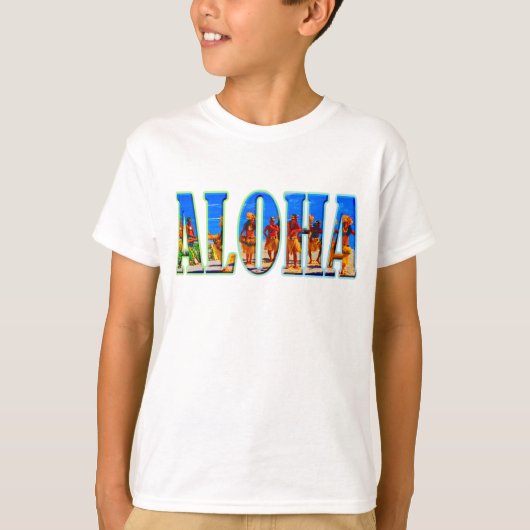 Aloha Colors T-shirt (Voorkant)