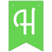 Aloha Cute Hawaiian 1e verjaardag Vlaggetjes (Tweede vlag)