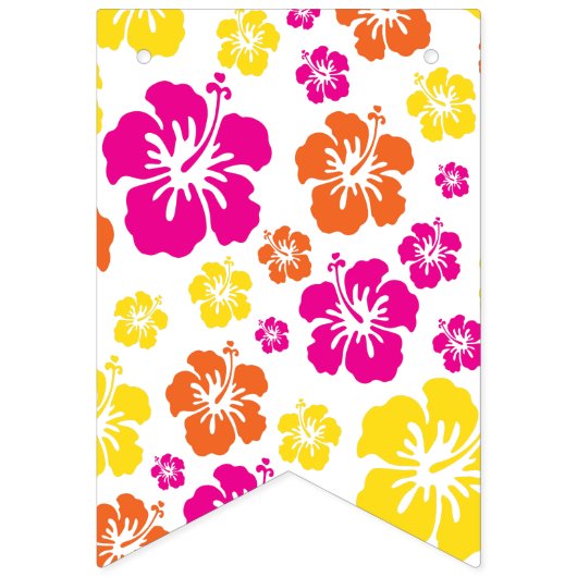 Aloha Cute Hawaiian 1e verjaardag Vlaggetjes (Eerste vlag)