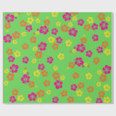 Aloha Cute Hawaiian Kind Birthday Party Cadeaupapier (Vlak)