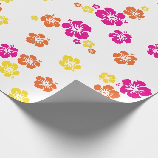 Aloha Cute Hawaiian Kind Birthday Party Cadeaupapier (Hoek)