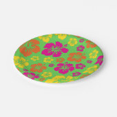 Aloha Cute Hawaiian Kind Birthday Party Papieren Bordje (Gekanteld)