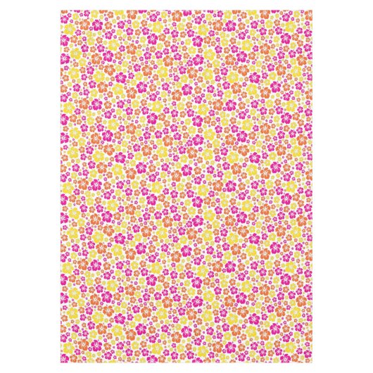Aloha Cute Hawaiian Kind Birthday Party Tafelkleed (Voorkant)
