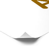 Aloha Cute Kawaii Pineapple Perfect Poster (Hoek)