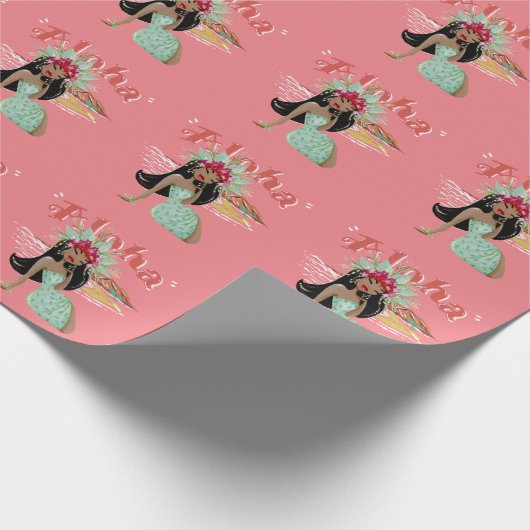 Aloha Dames Cadeaupapier (Hoek)