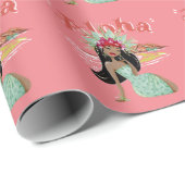 Aloha Dames Cadeaupapier (Rol Hoek)