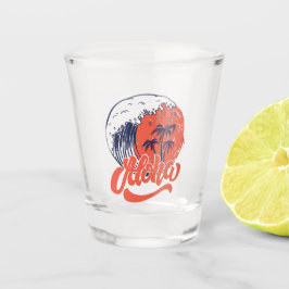 Aloha de grote golf shot glas