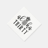 Aloha Dertig 30e verjaardag Servet (Hoek)