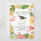 Aloha Diploma! Tropisch Afstuderen Pool Party Kaart (Voorkant)