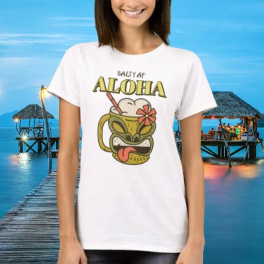 Aloha door Salty AF T-shirt