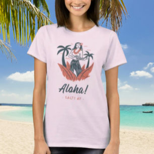 Aloha! door Salty AF T-shirt