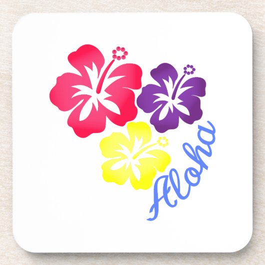 Aloha Drankjes Onderzetter (Voorkant)