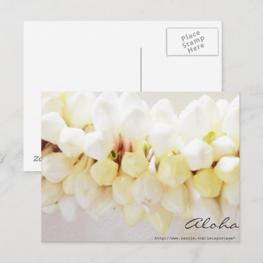 Aloha en Mahalo Briefkaart (Voorkant / Achterkant)