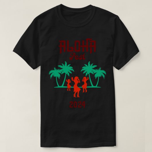 Aloha Fest 2024 TShirt 1 (Design voorkant)