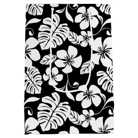 ALOHA FIRDAY (BLACK/GRAY) Gift Bag Medium Cadeauzakje (Achterkant)