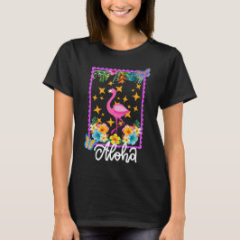 Aloha Flamingo-T-shirt T-shirt