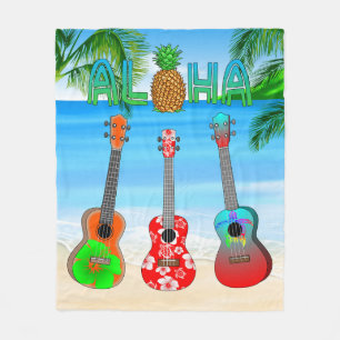 Aloha Fleece Deken