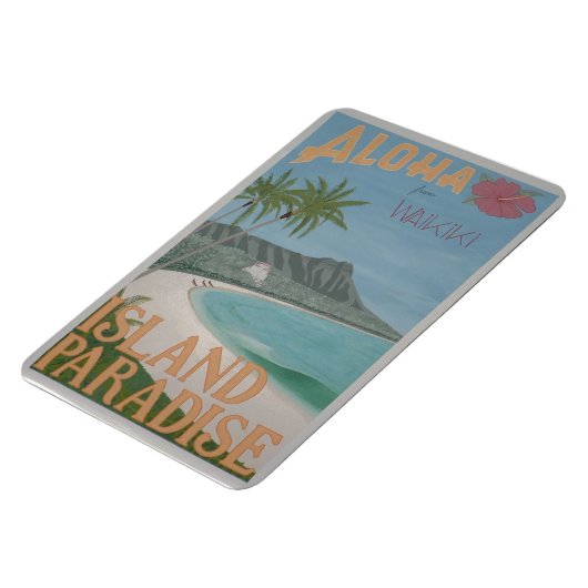 ALOHA flexibele magneet (4 "x6") (Linkerzijde)