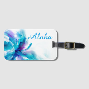 Aloha Floral Bagagelabel