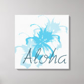 Aloha Floral Canvas Afdruk (Voorkant)