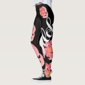 Aloha Floral-Leggings Leggings (Links)