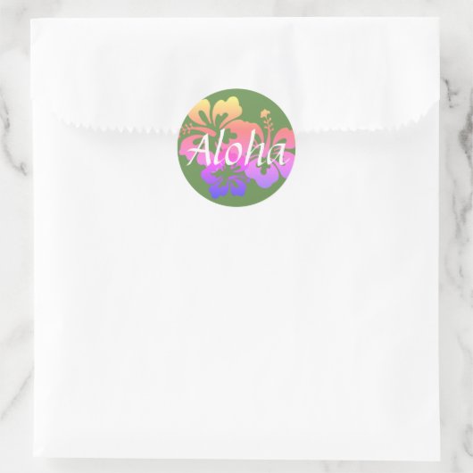 Aloha Flowers II Stickers (Tas)