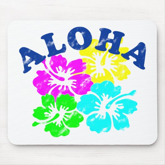 Aloha Flowers Muismat Hawaiian Flowers (Voorkant)