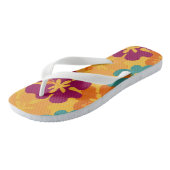 Aloha Flowers Teenslippers (Schuin)