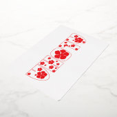 ALOHA FOLIE FEESTDAGENKAART (Gedraaid)