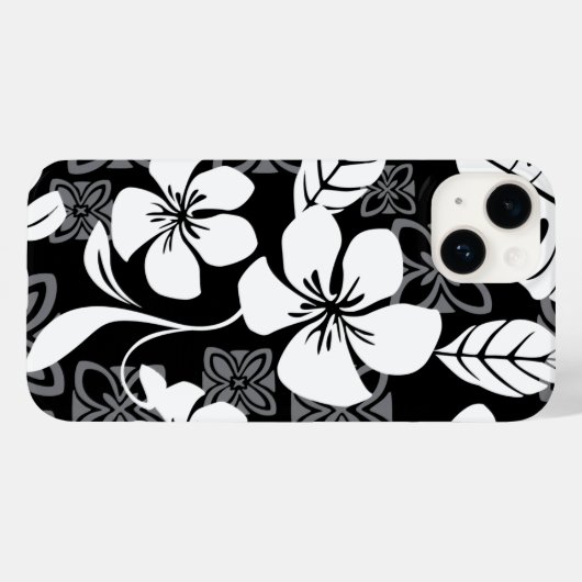 ALOHA FRIDAY (BLACK) Hoesje-Mate iPhone CASE (Achterkant (horizontaal))