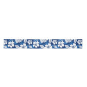 ALOHA FRIDAY (BLUE) SATIN RIBBON SATIJNEN LINT (Voorkant)