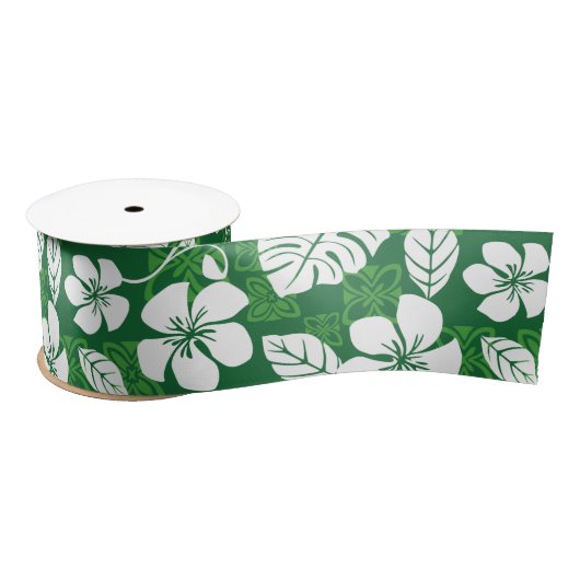 ALOHA FRIDAY (GROENEN) SATIN RIBBON SATIJNEN LINT (Spoel)
