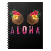 Aloha Funny Hawaii Funny Coconuts Notitieboek (Voorkant)
