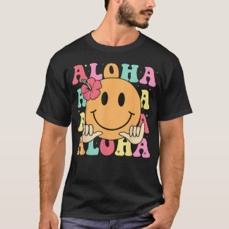 Aloha Gelukkig Gezicht T-shirt