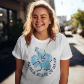 Aloha gemoedstoestand, strand Hawaï, zomervakantie T-shirt