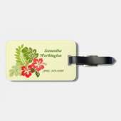 Aloha Gepersonaliseerd Label Bagagelabel (Achterkant horizontaal)