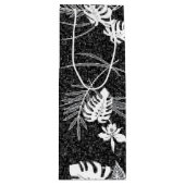  Aloha Gift Bag | Lau Barkcloth Black Wijn Cadeautas (Voorkant)